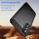 Тънък силиконов (TPU) калъф за Samsung Galaxy A57 5G - Techsuit Carbon Silicone Case (черен) 4