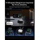 Преносима тройна поставка (пад) за безжично зареждане за iPhone с MagSafe, Apple Watch, AirPods - Anker Wireless Prime 3 in 1 MagCo AirCool 25W 2