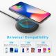 TeckNet EWC01030BA01 Wireless Charger - поставка (пад) за безжично зареждане с технология за бързо зареждане (10W) за Qi съвместими устройства (черен) 5