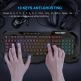 TeckNet EGK01703BK01 Wired LED Illuminated Gaming Keyboard - геймърска клавиатура с LED подсветка (за PC) 2