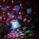 Omega Magic Disco Ball USB To Micro USB - светеща с ритъма на музиката диско топка за устройства с microUSB конектор (бял) 1