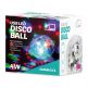 Omega Magic Disco Ball USB To Micro USB - светеща с ритъма на музиката диско топка за устройства с microUSB конектор (бял) 2