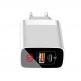 Baseus Mirror Lake Dual USB QC 3.0 Wall Charger 18W CCJMHC-A02 - захранване за ел. мрежа с USB и USB-C изходи и технология за бързо зареждане (бял) 2