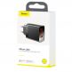Baseus Mirror Lake Dual USB QC 3.0 Wall Charger 18W CCJMHA-A01 - захранване за ел. мрежа с два USB изхода и технология за бързо зареждане (черен) 6
