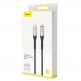 Baseus Horizontal USB-C to Lightning Cable - USB-C към Lightning кабел за Apple устройства с Lightning порт (200 см) (червен) 6