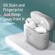 Baseus Super Thin Silica Gel Case - силиконов калъф за Apple Airpods Pro (розов) 1