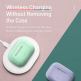 Baseus Super Thin Silica Gel Case - силиконов калъф за Apple Airpods Pro (розов) 4