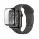 Torrii BodyFrame - защитно покритие с извити ръбове за дисплея на Apple Watch Series 5/4 (40mm) (черен-прозрачен) 1