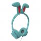 iFrogz Little Rockers Costume Kids Bunny On-Ear Headphones - слушалки подходящи за деца за мобилни устройства (син) 3