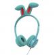 iFrogz Little Rockers Costume Kids Bunny On-Ear Headphones - слушалки подходящи за деца за мобилни устройства (син) 6