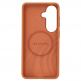 Силиконов (TPU) калъф с MagSafe за Samsung Galaxy S26 - Liavec Silk Shield Case with Metal Camera Frame (оранжев) 3