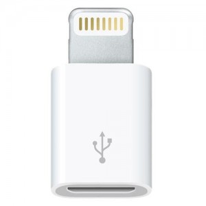 Apple Lightning to microUSB Adapter - оригинален адаптер за iPhone, iPad и iPod с Lightning
