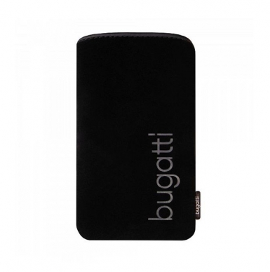 Bugatti SlimCase STN Universal 2XL - неопренов калъф за Samsung Galaxy S5, Samsung Galaxy S5 Neo, Nokia Lumia 1020, Sony Xperia Z/Z1/Z2 (черен)
