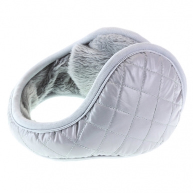 KitSound Earmuffs Knitted - плетени ушанки с вградени слушалки за iPhone и мобилни устройства (сив)