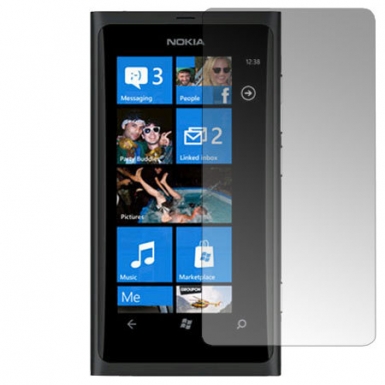 Trendy8 Screen Protector - защитно покритие за дисплея на Nokia Lumia 800 (2 броя)