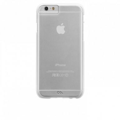 CaseMate Barely There - поликарбонатов кейс за iPhone 6, iPhone 6S, iPhone 8, iPhone 7 (прозрачен)