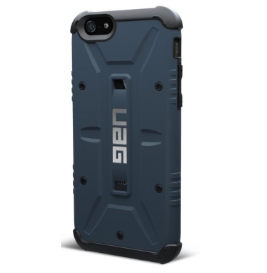 Urban Armor Gear Scout - удароустойчив хибриден кейс за iPhone 6, iPhone 6S (син)