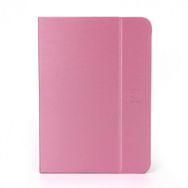 Tucano Filo Hard Folio Case - текстилен калъф с Auto On/Off и поставка за iPad Air 2, iPad Pro 9.7 (розов)