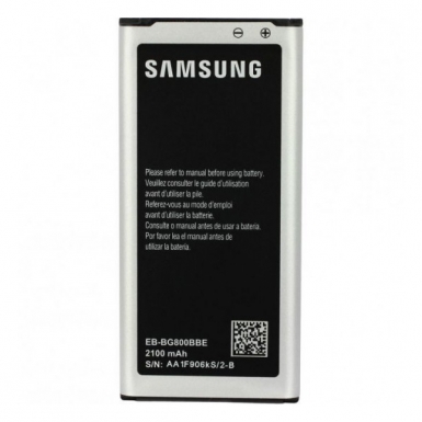 Samsung Battery EB-BG800BBECWW 2100mAh - оригинална резервна батерия за Samsung Galaxy S5 mini (bulk)