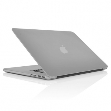 Incipio Feather Cover Case - качествен предпазен кейс за MacBook Pro 13 Retina Display (прозрачен-матиран)
