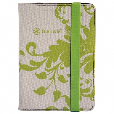 Gaiam Multi-Tilt Folio Case - кожен кейс и поставка за iPad mini, iPad mini 2, iPad mini 3 (зелен)