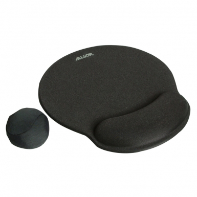Allsop Ergo Plus Mousepad - ергономична подложка за мишка с накитник и топкa за освобождаване на напрежението
