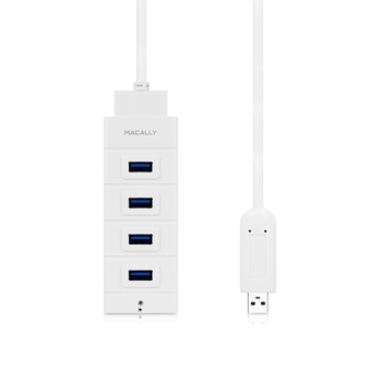 Macally USB 3.0 HUB - 4ри портов USB хъб за MacBook и преносими компютри