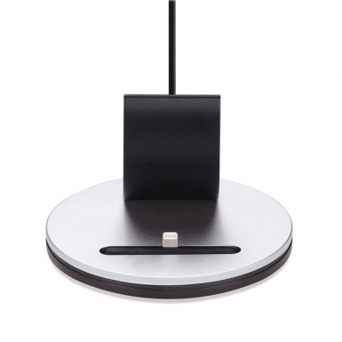 Just Mobile AluBolt Lightning Dock Station - док станция (зареждане+синхронизация) за iPhone, iPad и iPod с Lightning 