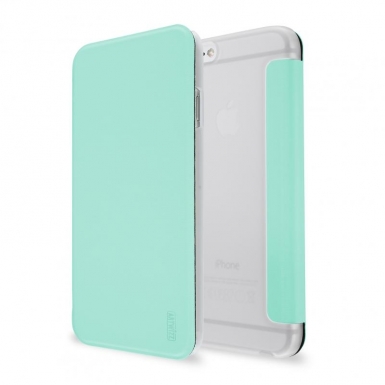 Artwizz SmartJacket case - полиуретанов флип калъф за iPhone 6, iPhone 6S (светлосин)