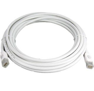 Dr. Bott Mini DisplayPort Cable (m-m) - мъжки жак към мъжки жак кабел (2 м.)