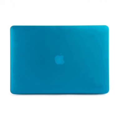 Tucano Nido Hard Shell Case - матиран предпазен кейс за MacBook Pro 15 Retina Display (прозрачен-син)