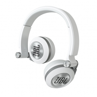 JBL Synchros E30 - слушалки с микрофон за iPhone, iPod, iPad и мобилни устройства (бял)