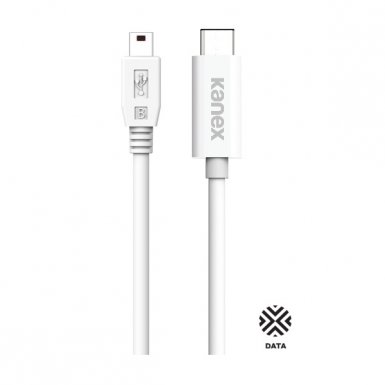 Kanex USB-C to mini-B Cable - mini-B (miniUSB) кабел за MacBook и устройства с USB-C порт