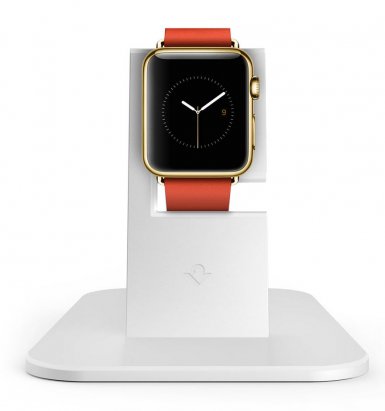 TwelveSouth HiRise - солидна алуминиева поставка за Apple Watch (сребрист)