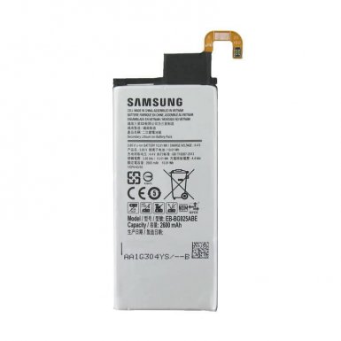 Samsung Battery EB-BG925ABE - оригинална резервна батерия 2600mAh за Samsung Galaxy S6 Edge (bulk)