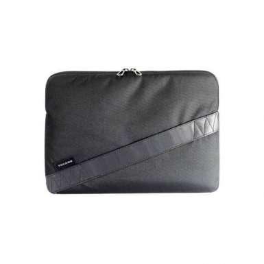 Tucano Bisi Sleeve - практична полиестерна чанта за MacBook Air 13, MacBook Pro 13, Ultrabooks и нетбуци (черен)