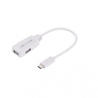 Devia Fluency USB-C Hub - 3-портов USB хъб (разклонител) от USB-C към USB-A за MacBook 12 и компютри с USB-C
