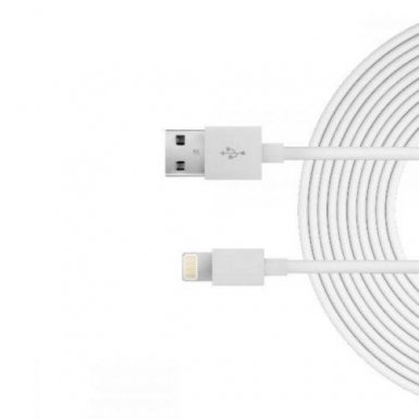 Just Wireless Lightning USB Cable - USB кабел за iPhone, iPad и устройства с Lightning порт (3 метра)