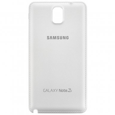 Samsung Battery Cover ET-BN900B - оригинален резервен заден капак за Samsung Galaxy Note 3 (бял)