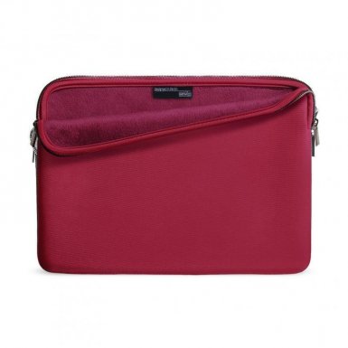Artwizz Neoprene Sleeve - неопренов калъф с цип за MacBook Air 13, Pro 13, Pro Retina 13 и преносими компютри до 13 инча (червен)