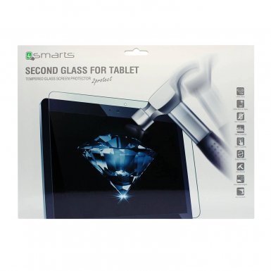 4smarts Second Glass - калено стъклено защитно покритие за дисплея на Samsung Galaxy Tab E 9.6 (прозрачен)
