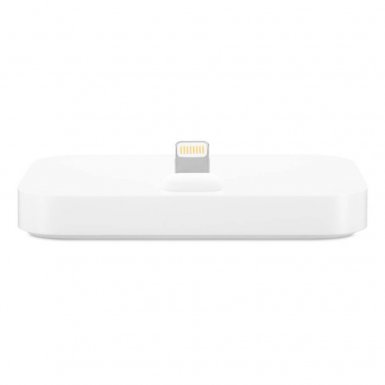 Apple iPhone Lightning Dock - оригинална универсална док станция за iPhone и iPod с Lightning (бял)
