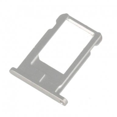 Apple iPhone Sim Tray - оригинална резервна поставка за сим картата на iPhone 6 (сребриста)
