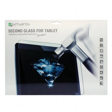 4smarts Second Glass - калено стъклено защитно покритие за дисплея на iPad Pro 12.9 (прозрачен)