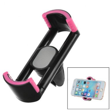 Airframe Mount Plus - поставка за радиатора на кола за iPhone, Galaxy Note и смартфони до 6 инча (черен-розов)