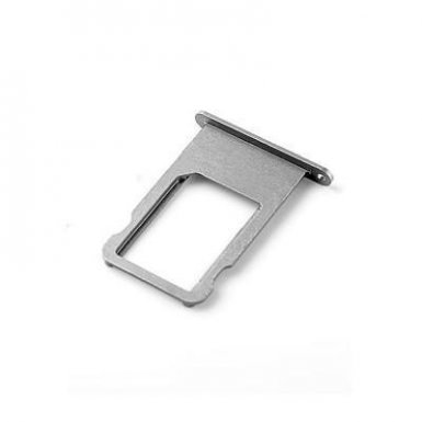 Apple iPhone Sim Tray - оригинална резервна поставка за сим картата на iPhone 6 (тъмносива)