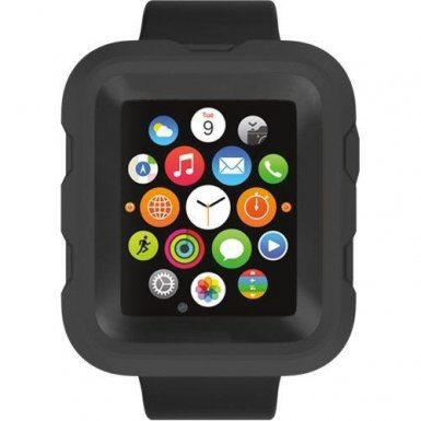 Griffin Survivor Watch Case - хибриден кейс с най-висока степен на защита за Apple Watch 38 mm (черен)