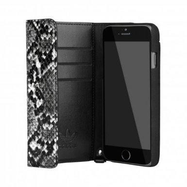 Adidas Originals Clutch Case Snake - кожен калъф, тип портфейл за iPhone 6, iPhone 6S