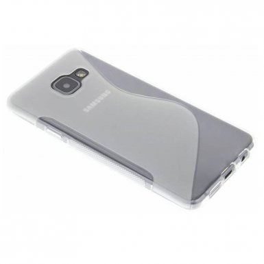 S-Line Cover Case - силиконов (TPU) калъф за Samsung Galaxy A7 (2016) (прозрачен)