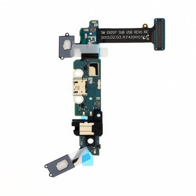 Samsung Micro USB Flex cable - оригинален лентов кабел с микрофон, док конектор и други функции за Samsung Galaxy S6